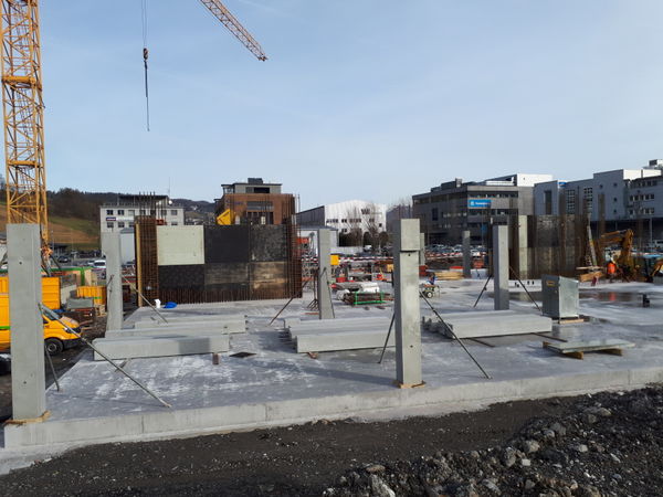Bodenplatte Gewerbehaus<br>